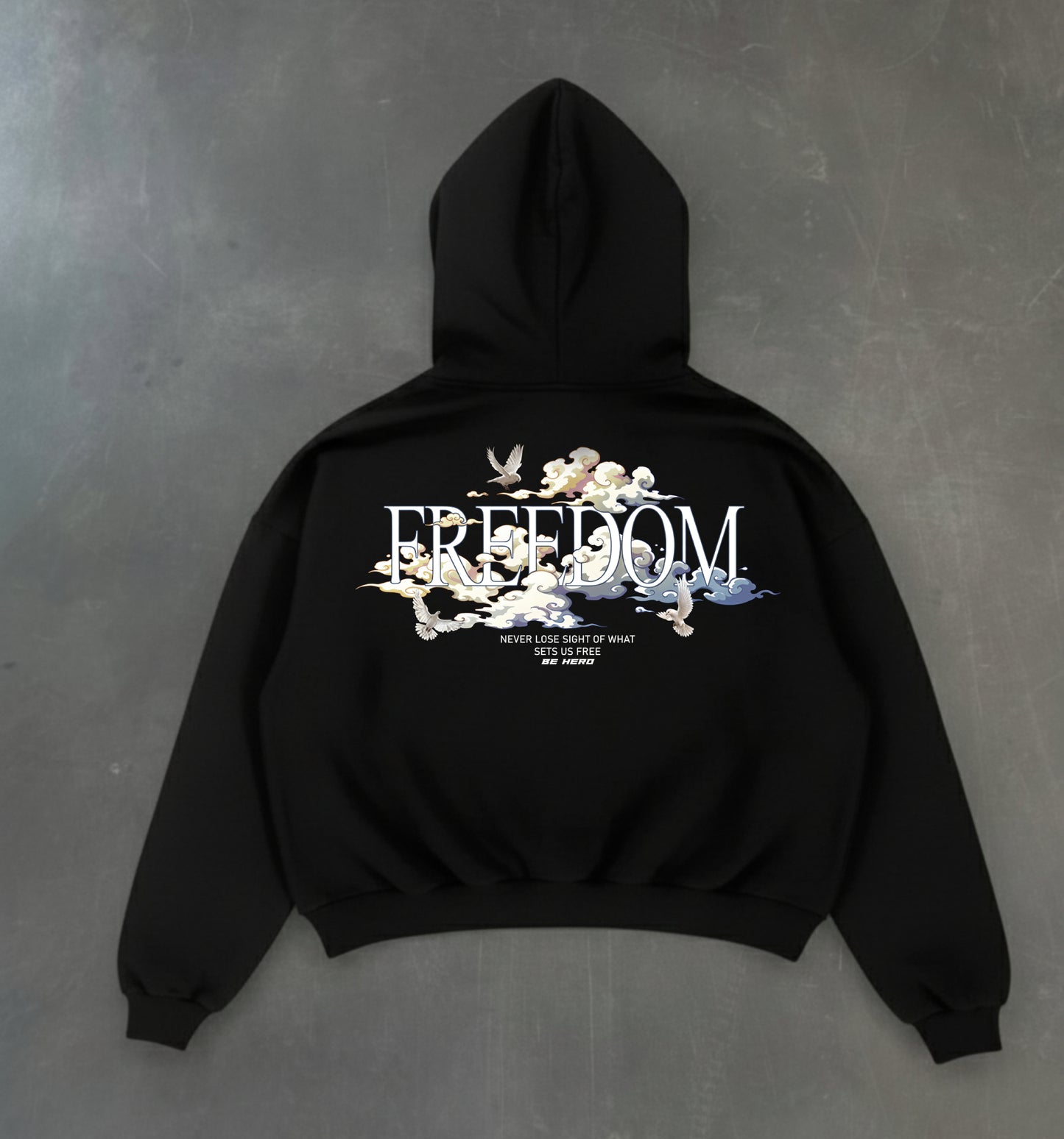 "NEVER LOSE SIGHT" ZIP HOODIE