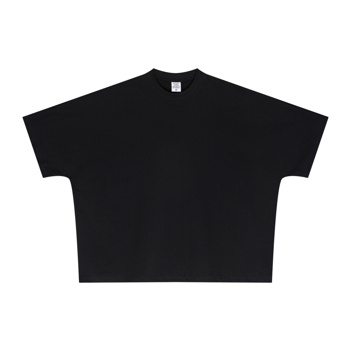 270GSM Unisex Batwing Sleeve T-shirt Black