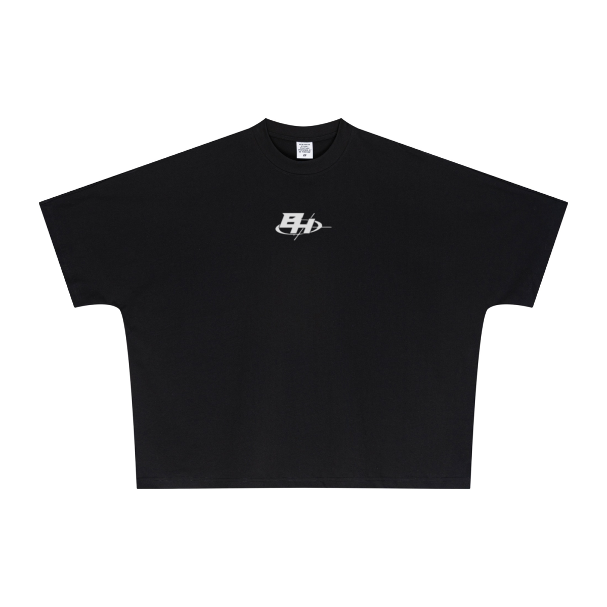 270GSM Unisex Batwing Sleeve T-shirt Black