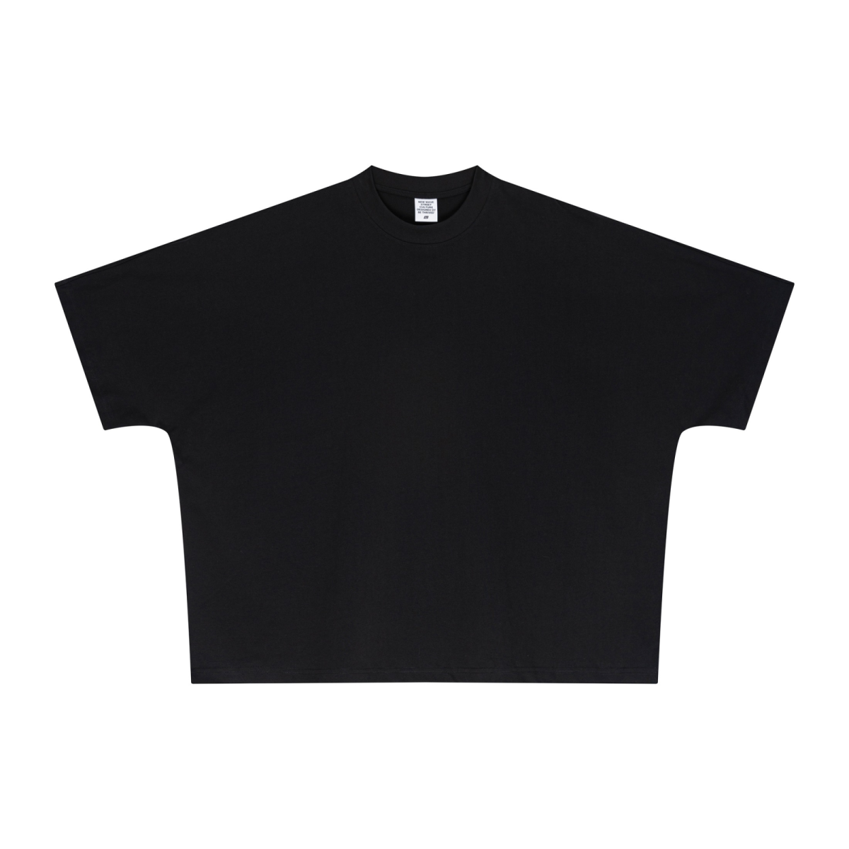 270GSM Unisex Batwing Sleeve T-shirt Black