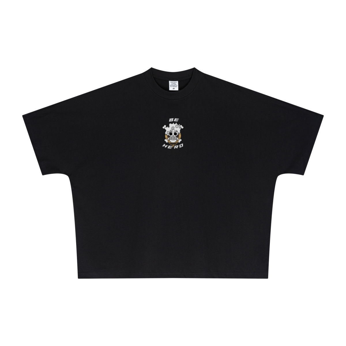 270GSM Unisex Batwing Sleeve T-shirt Black