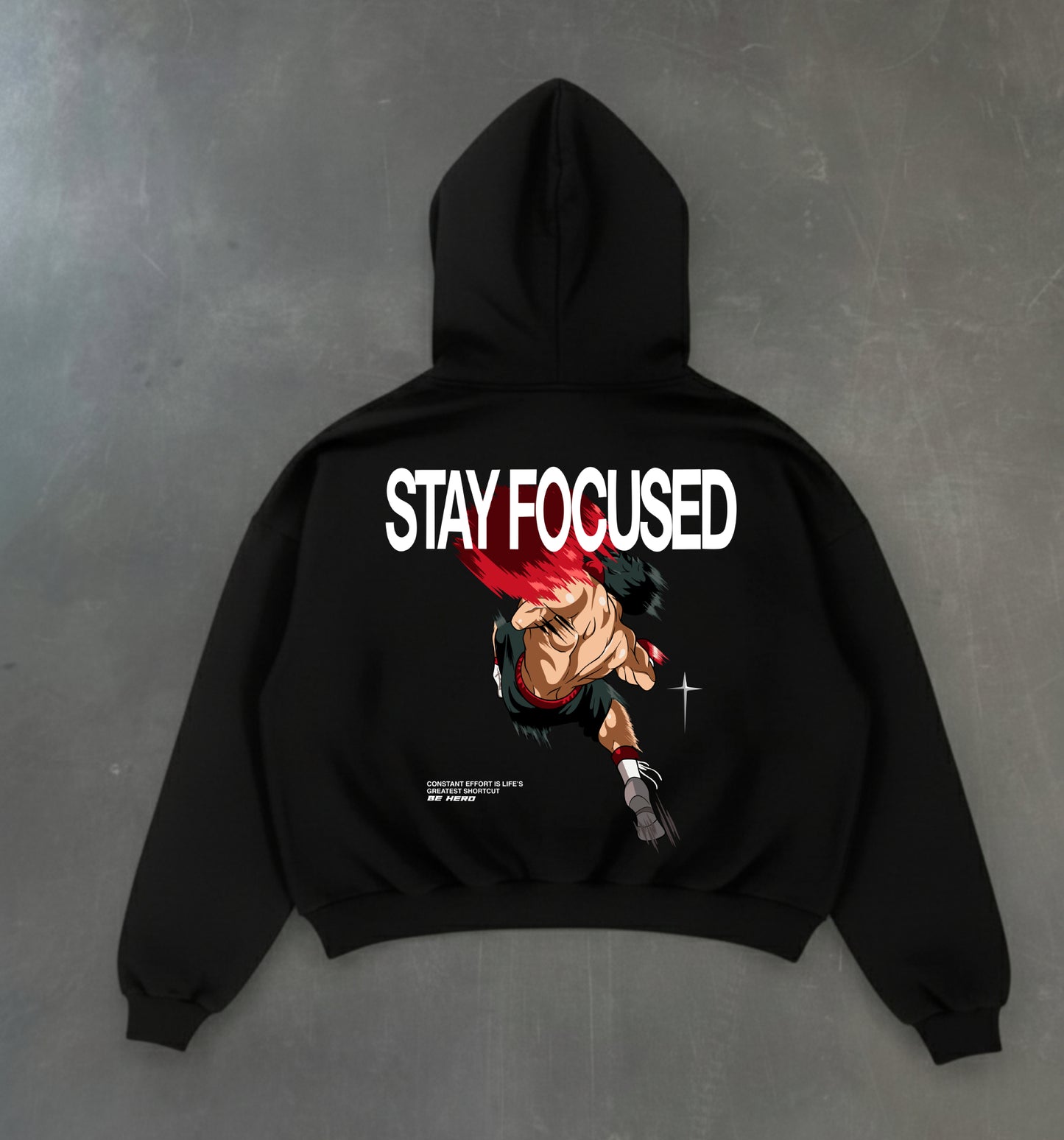 "STAY FOCUSED" HOODIE