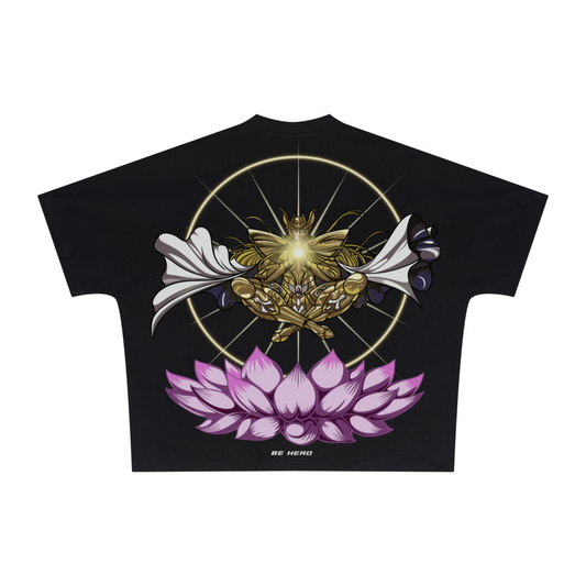 270GSM Unisex Batwing Sleeve T-shirt Black