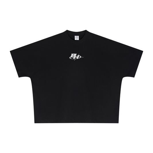 270GSM Unisex Batwing Sleeve T-shirt Black