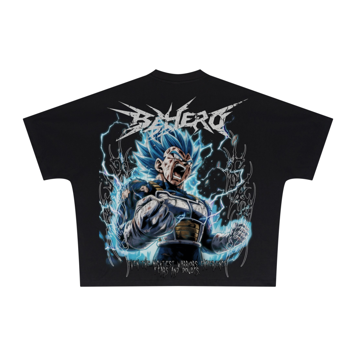 270GSM Unisex Batwing Sleeve T-shirt Black